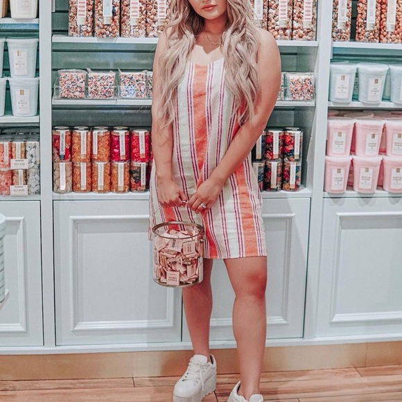 [LIKE 🆕] Band Of Gypsies: Linen Blend Mini Dress - Picture 2 of 5